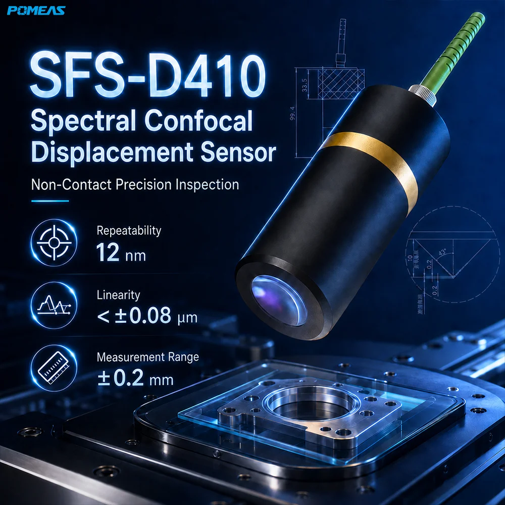 12nm Repeatability Chromatic Confocal Displacement Sensor