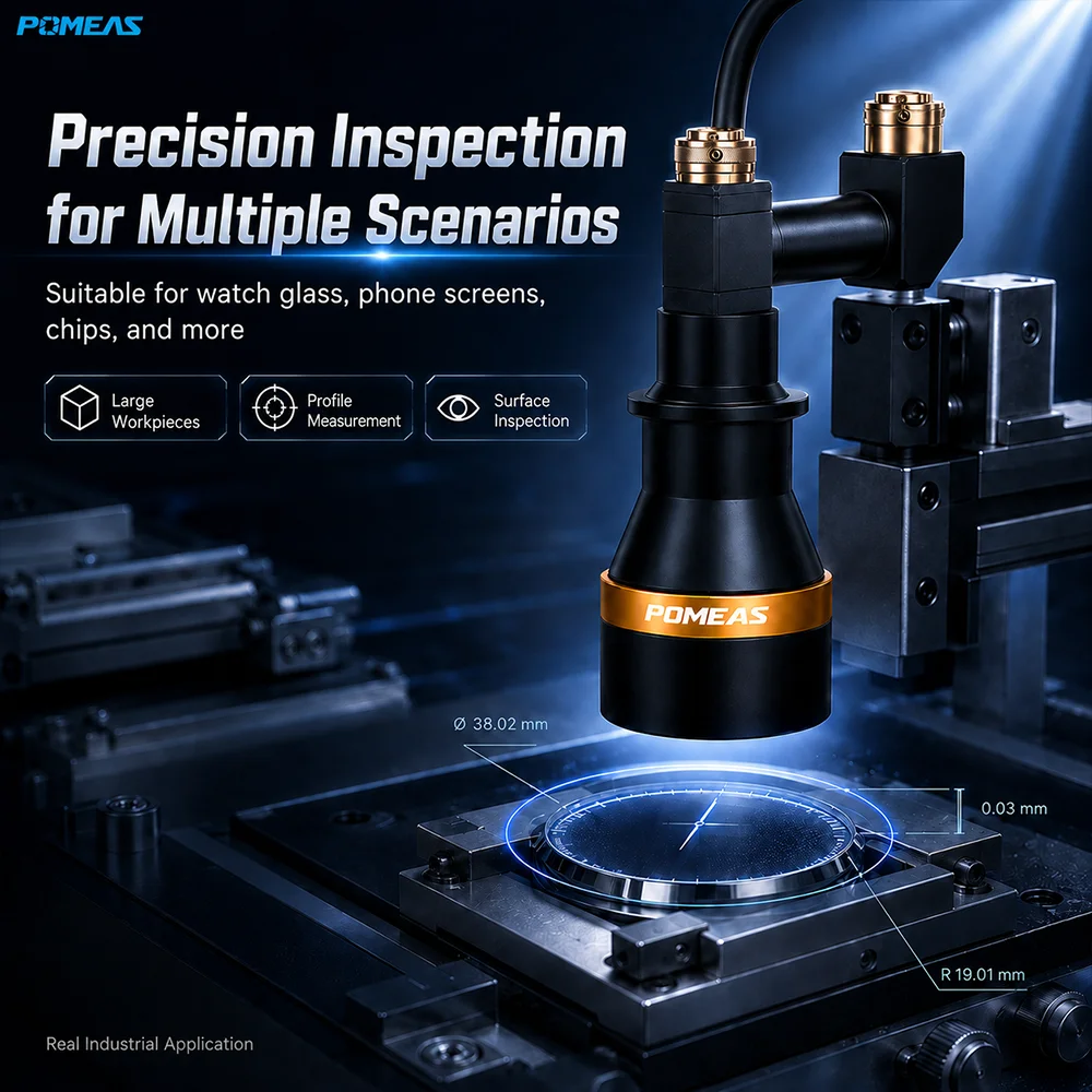 0.16X/0.7X Bi-Telecentric Lens, 1-Inch Sensor, 120mm WD