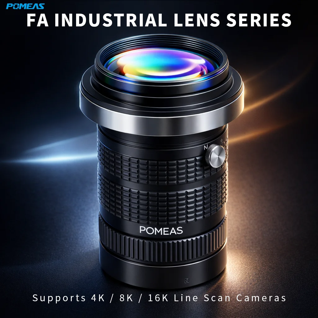 4K 25mm Line Scan Lens for Medium-Magnification Inspection