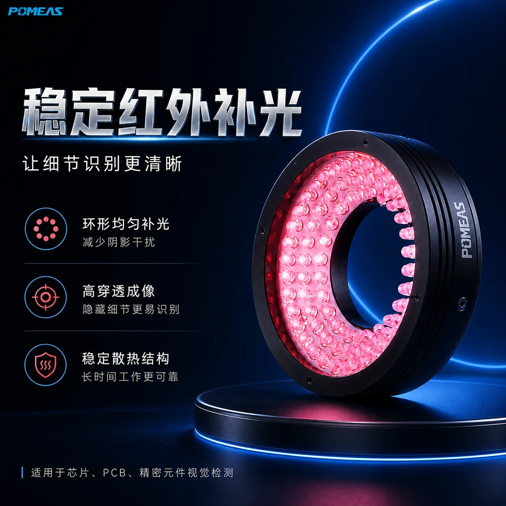 850/940nm近红外机器视觉光源｜高穿透工业检测照明