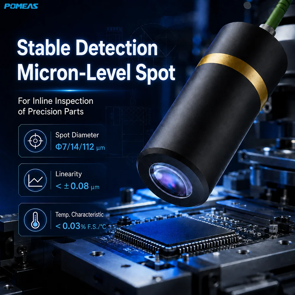 12nm Repeatability Chromatic Confocal Displacement Sensor