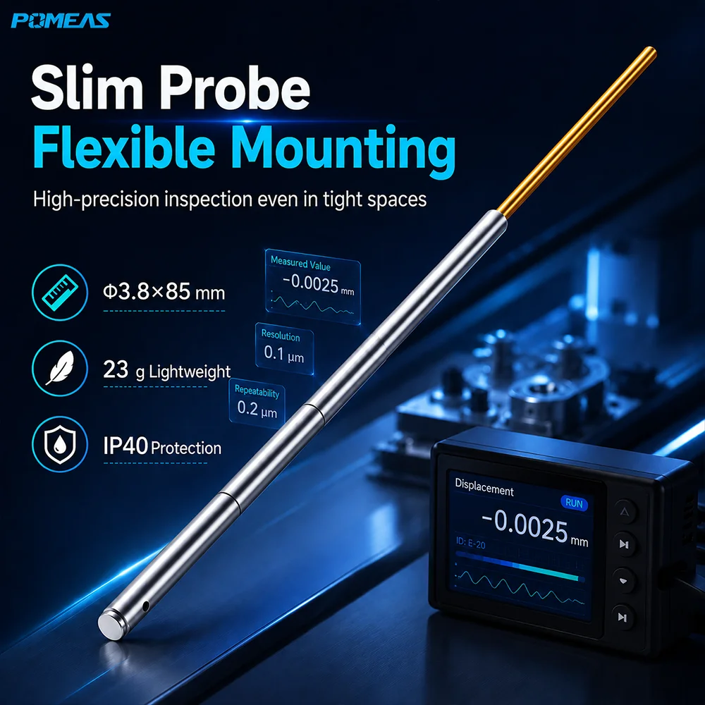 100 nm Confocal Displacement Sensor for Precision Measurement