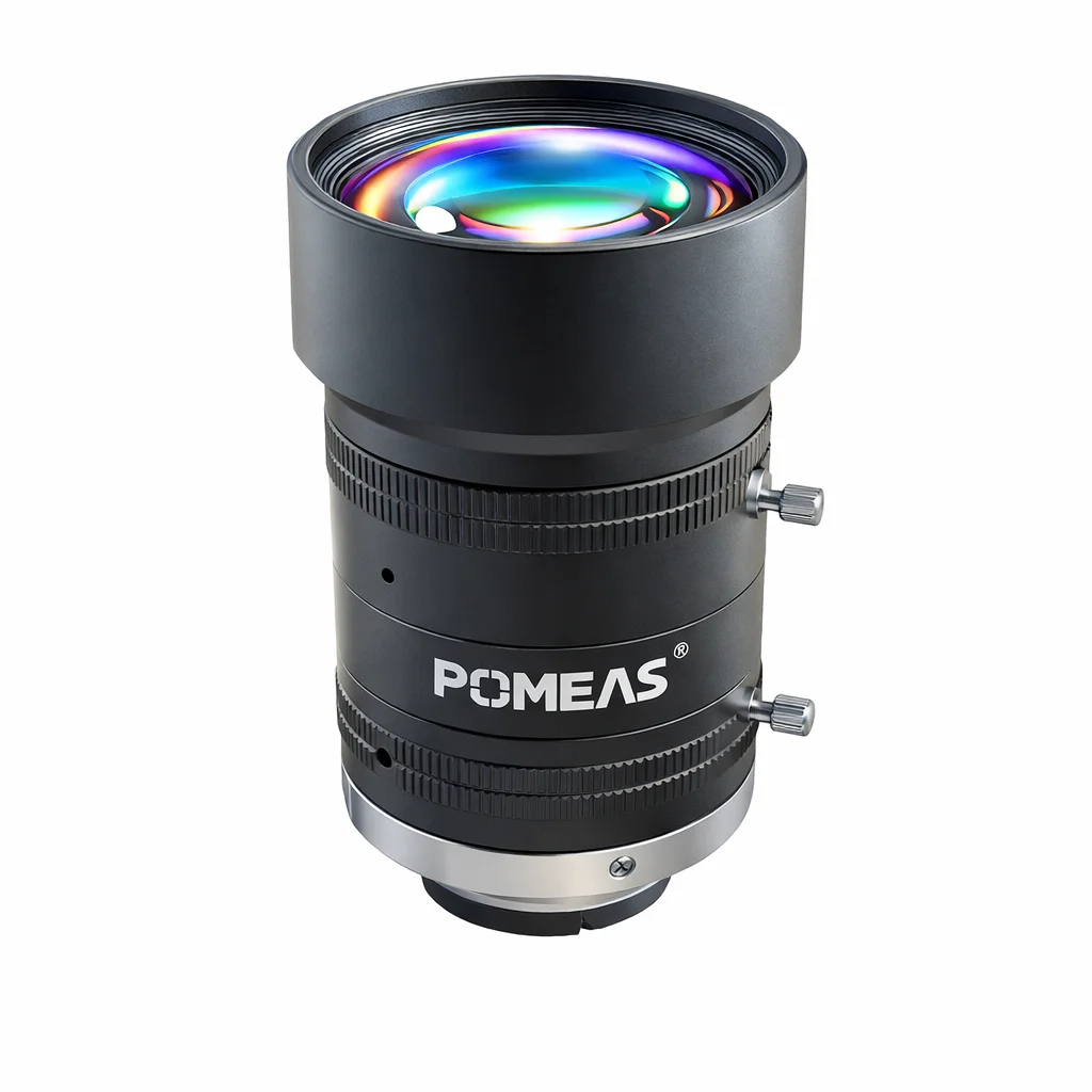 8mm 2/3-Inch 10MP Wide-Angle C-Mount Lens | POMEAS