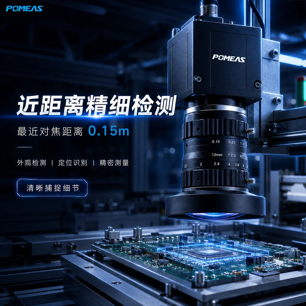 10MP/12MP/20MP FA工业镜头 机器视觉定焦镜头