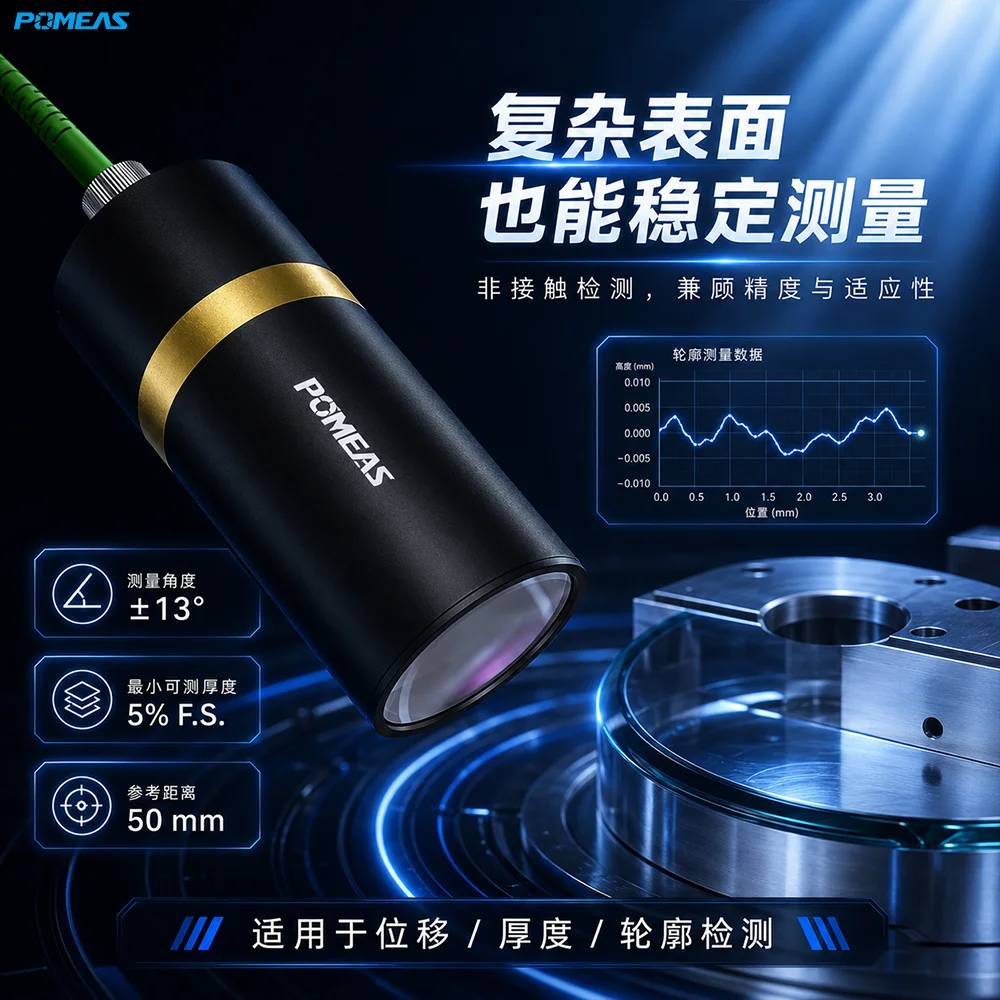 ±5 mm大量程光谱共焦位移传感器