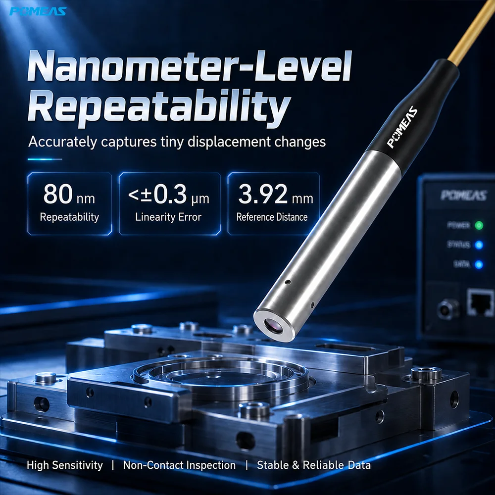 80nm Chromatic Confocal Displacement Sensor