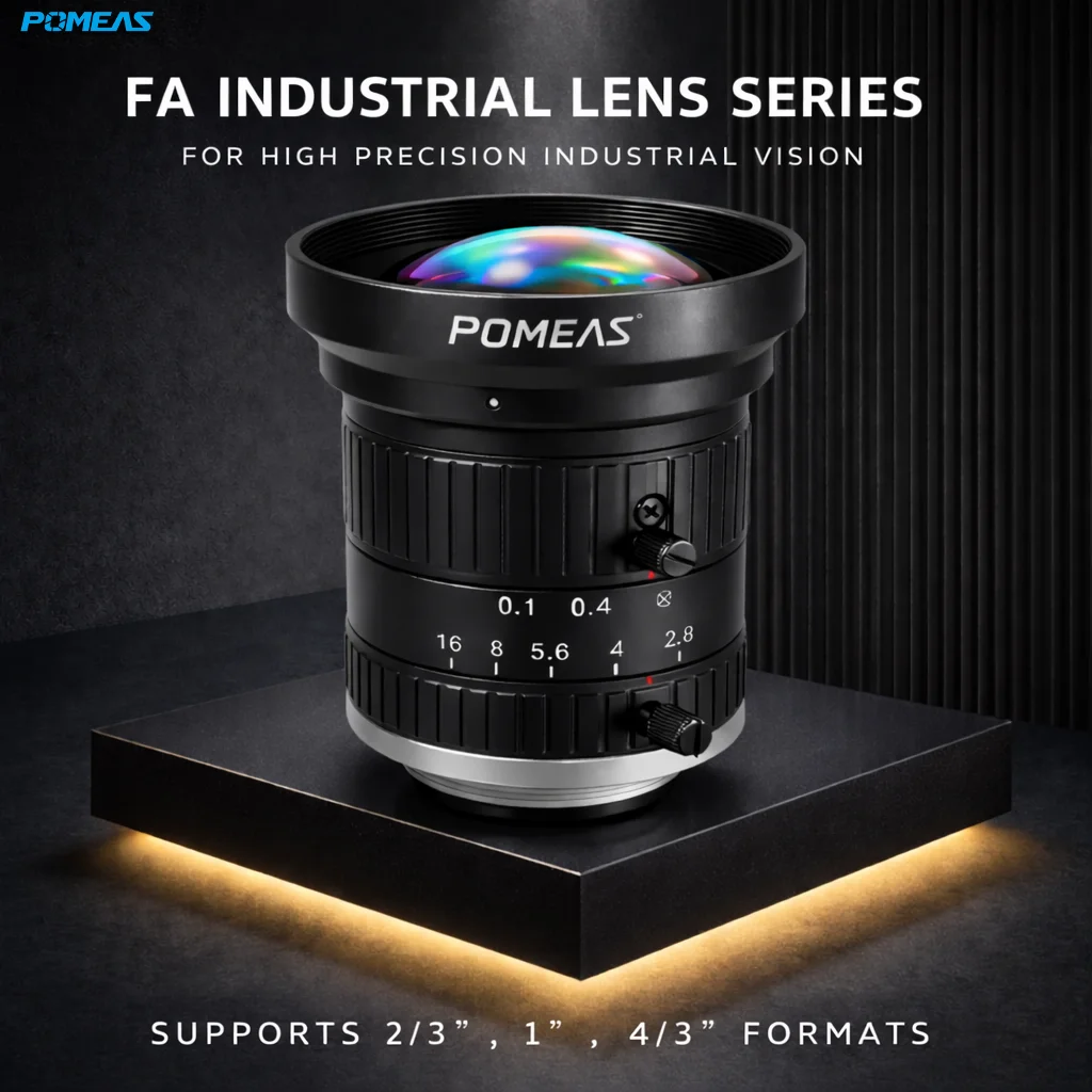 20MP 12mm C-Mount Machine Vision Lens for 1.1-Inch Cameras