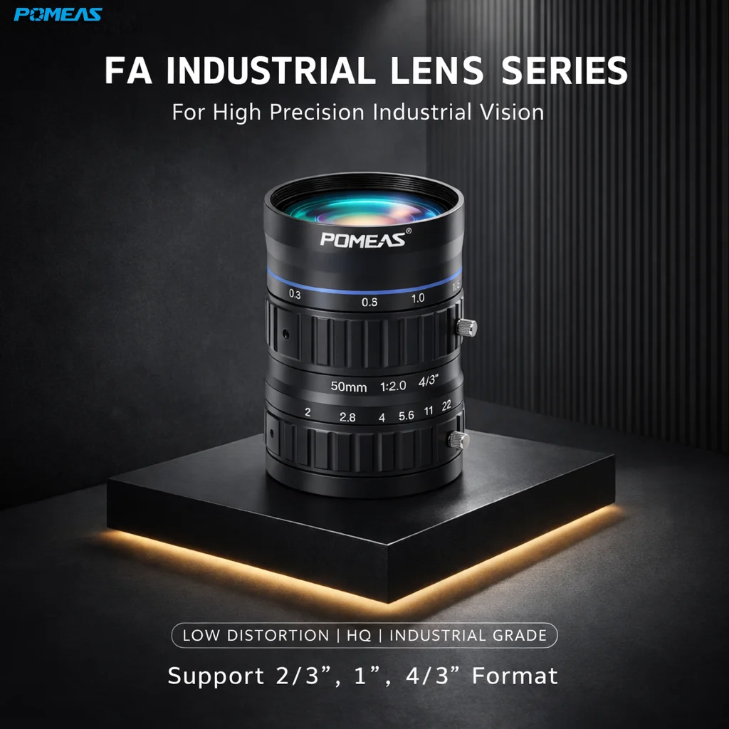 50mm 20MP 1.1-Inch C-Mount FA Machine Vision Lens